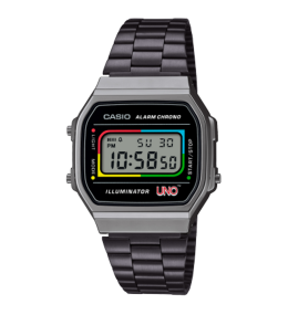 Montre CASIO, Iconic (Modèle créé en collaboration avec UNO™) A168WEUC-1AER