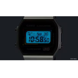 Montre Casio Vintage x UNO A168WEUC-1AER - Édition Limitée
