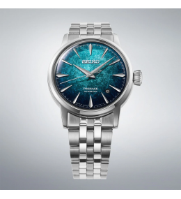 Montre Seiko Presage Cocktail Time Emerald Mist HCB001J1, Automatique Acier