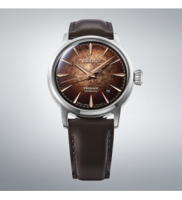 Montre Seiko Presage Cocktail Time Whiskey Mist HCB003J1 - Automatique Cuir