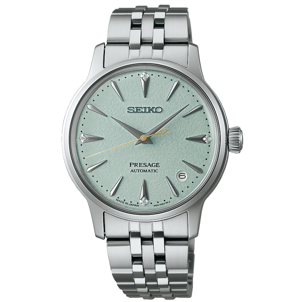 Montre Femme SEIKO PRESAGE (Cocktail time) Automatique acier SRPL63J1