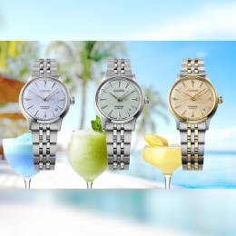 Montre Seiko Presage Cocktail Time Frozen Mojito SRPL63J1 - Automatique Femme