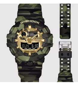 Montre Casio G-SHOCK GA-700CMG-3AER Camouflage Doré