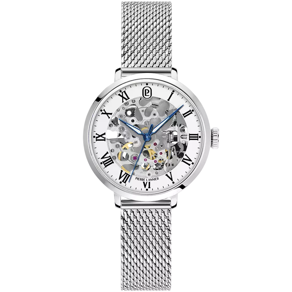Montre Femme Pierre Lannier AUTOMATIC, acier milanais 137H601