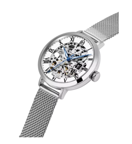 Montre Femme Pierre Lannier Automatic 137H601 Acier Milanais Argenté