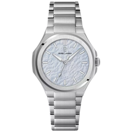 Montre Homme Pierre Lannier GRAPHITE en acier et cadran bleu glacier 203G161
