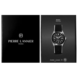 Montre Mixte Pierre Lannier X 10ATM Bora Nuit Noire 207K133