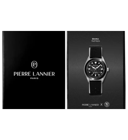 Montre Mixte Pierre Lannier X 10ATM Bora Nuit Noire 207K133