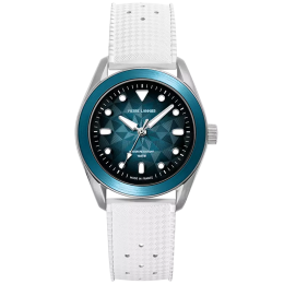 Montre Mixte Pierre Lannier X ATM, BORA en acier et caoutchouc FKM et cadran bleu 207K161