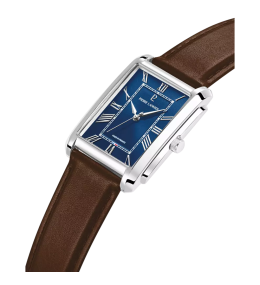 Montre Homme Pierre Lannier Empire 212G164 Rectangulaire Cuir Brun