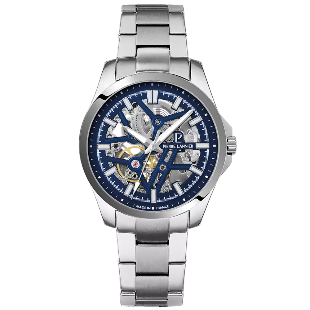 Montre Homme Pierre Lannier SKELETOM, Automatique en acier 304G161