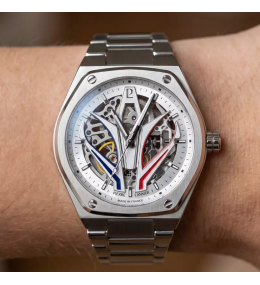 Montre Homme Pierre Lannier Ardent 324D101 Automatique Acier Fleur de Lys