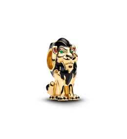 Charm Pandora Disney X Scar en métal doré or jaune 585/1000 764330C01
