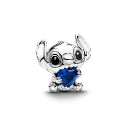 Charm Pandora Disney Stitch coeur bleu en argent 925/1000 794731C01