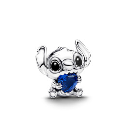 Charm Pandora Disney Stitch coeur bleu en argent 925/1000 794731C01