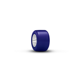 Charm mini Pandora en verre de Murano bleu en argent 925/1000 794773C01