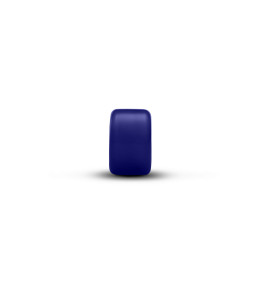 Mini Charm Pandora Verre de Murano Bleu Argent (794773C01)