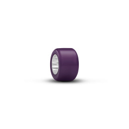 Charm mini Pandora en verre de Murano violet en argent 925/1000 794773C03