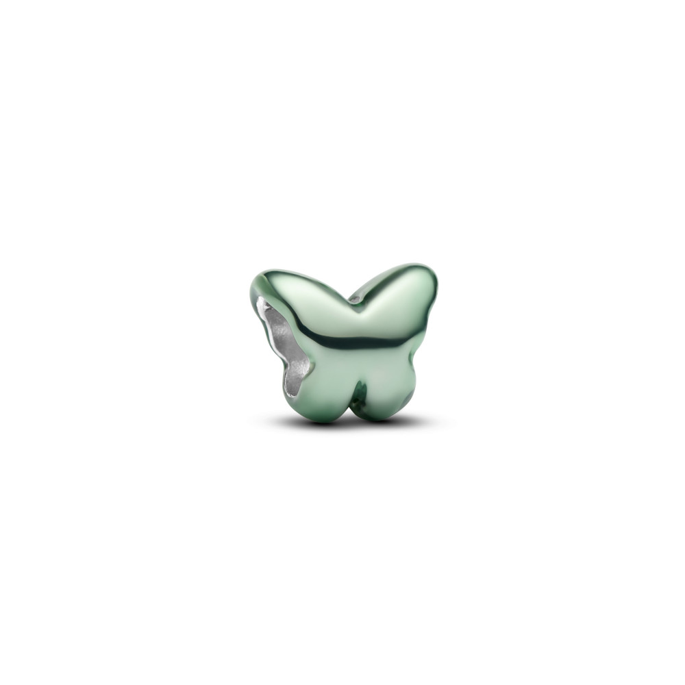 Charm mini Pandora papillon vert en argent 925/1000 794783C01