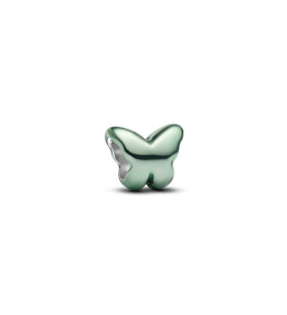 Charm mini Pandora papillon vert en argent 925/1000 794783C01