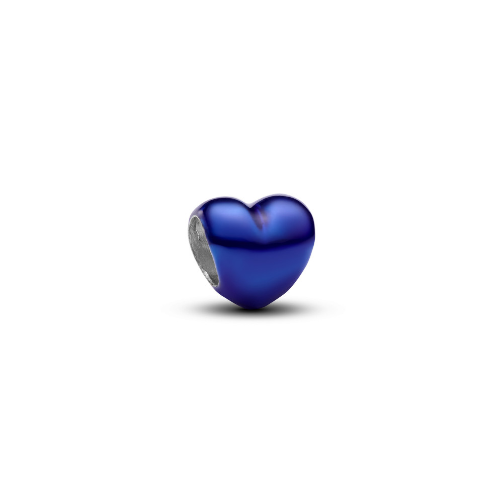 Charm mini Pandora coeur bleu en argent 925/1000 794785C02