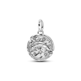 Charm médaillon Pandora dauphin en argent 925/1000 794807C01