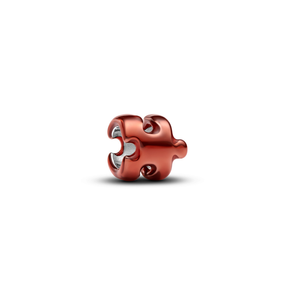 Charm mini Pandora pièce de puzzle orange en argent 925/1000 794816C01