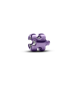 Charm mini Pandora pièce de puzzle violette en argent 925/1000 794816C02