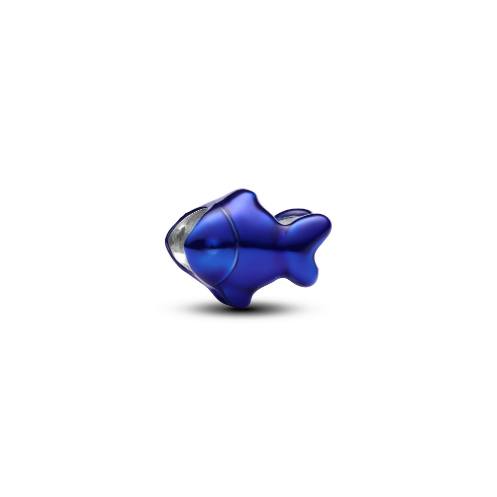 Charm mini Pandora poisson bleu en argent 925/1000 794899C01