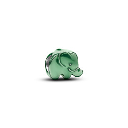 Charm mini Pandora éléphant vert en argent 925/1000 794901C01