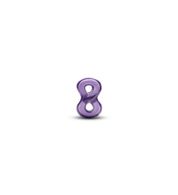 Mini Charm Pandora Symbole de l'Infini Violet Argent 925 (794909C01)