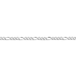 Bracelet argent 925/1000, mailles alternées 1+3, largeur 5,00 mm, longueur 21 cm by Stauffer