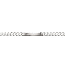 Bracelet Gourmette argent 925/1000, mailles gourmette, largeur 6 mm, by Stauffer