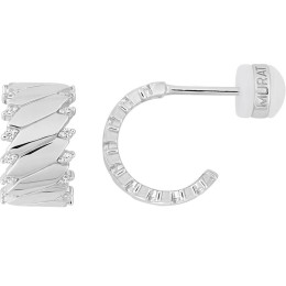 Boucles d'oreilles midnight in Paris Murat Paris en argent 925/1000 et oxydes de zirconium 305037.1