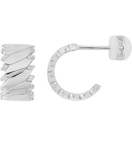 Boucles d'oreilles midnight in Paris Murat Paris en argent 925/1000 et oxydes de zirconium 305037.1