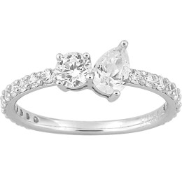 Bague classic Twist Murat Paris en Argent 925/1000 et oxydes de zirconium 307017.1