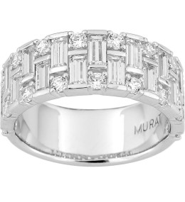Bague Argent 925 Aube Pavée Murat Paris (307047.1)