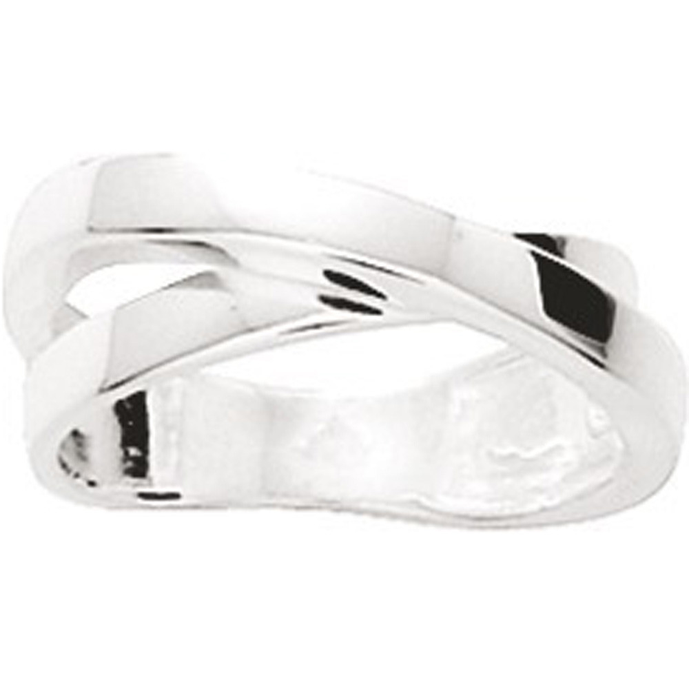 Bague anneaux entrelacées en Argent 925/1000 by Stauffer
