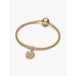 Charm Pendentif Pandora Horizon de Paris Doré Or 14k (764917C01)