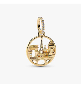 Charm pendentif Pandora Horizon de Paris en métal doré or jaune 585/1000 764917C01