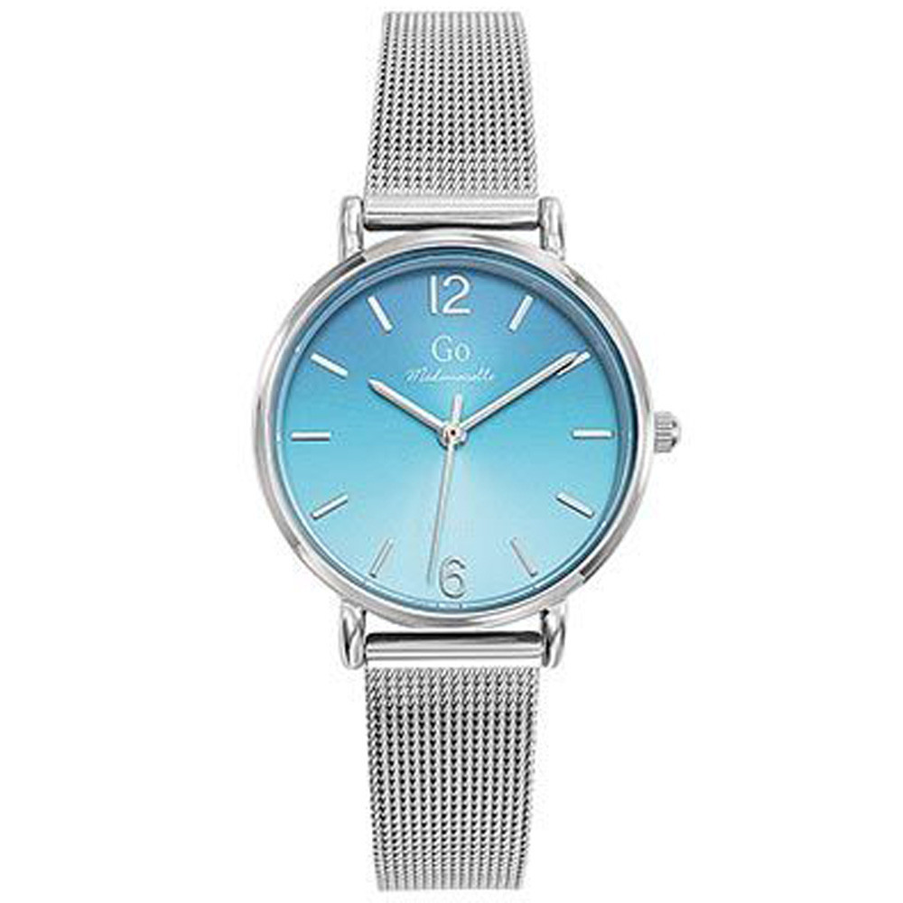 Montre Femme GO Analogique Aiguilles, cadran bleu 695696