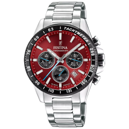 Montre homme FESTINA, Timeless chronographe en acier, 20560/7