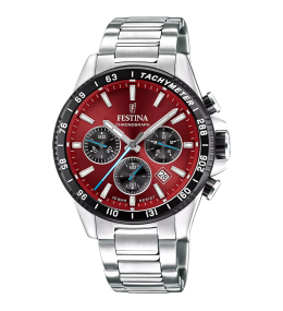 Montre homme FESTINA, Timeless chronographe en acier, 20560/7