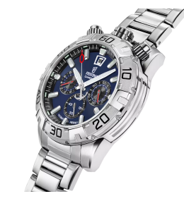 Montre Homme Festina The Originals Bullhead Cadran Bleu Acier (F20743/1)