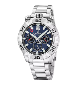 Montre homme FESTINA, The originals chronographe acier, 20743/1