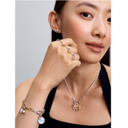 Bracelet Femme Pandora ME Maillons Ouvrables Bicolore (563689C00)