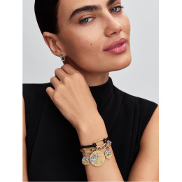 Bracelet Femme Pandora ME Maillons Ouvrables Bicolore (563689C00)