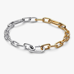 Bracelet Femme Pandora ME Maillons Ouvrables Bicolore (563689C00)
