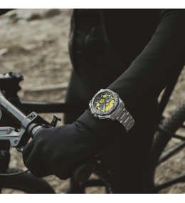 Montre homme FESTINA Chrono Bike 2025 Acier Cadran Jaune - F20724/4