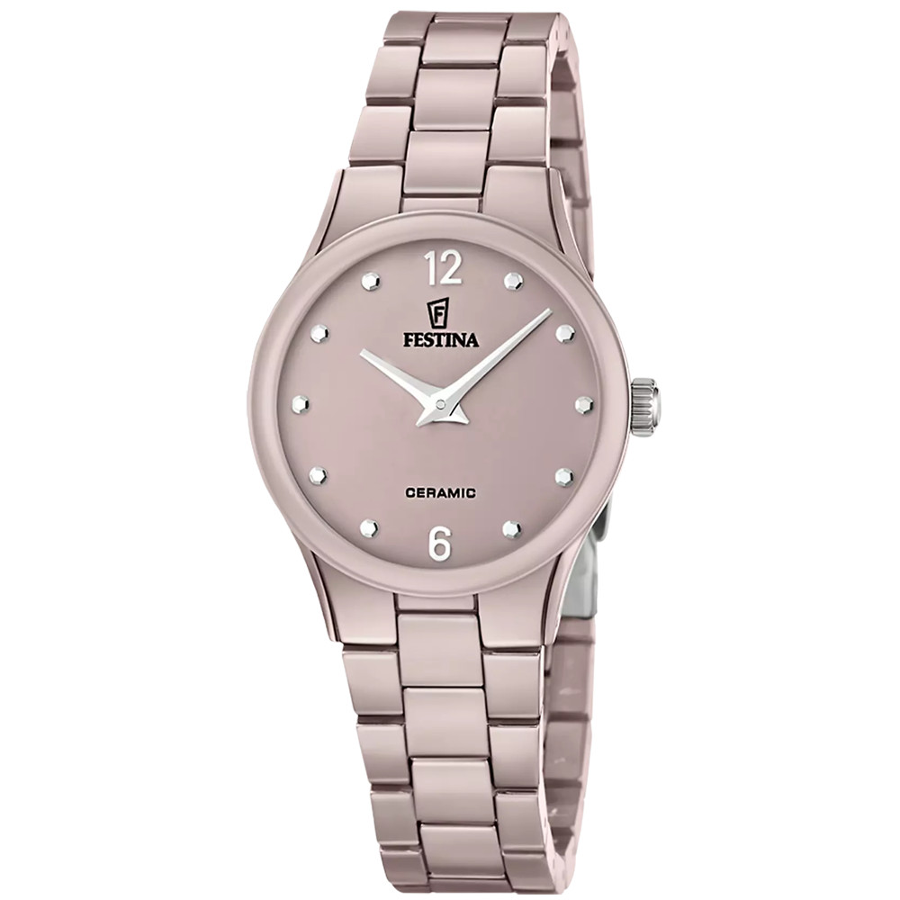 Montre Femme Festina céramique marron 20751/4